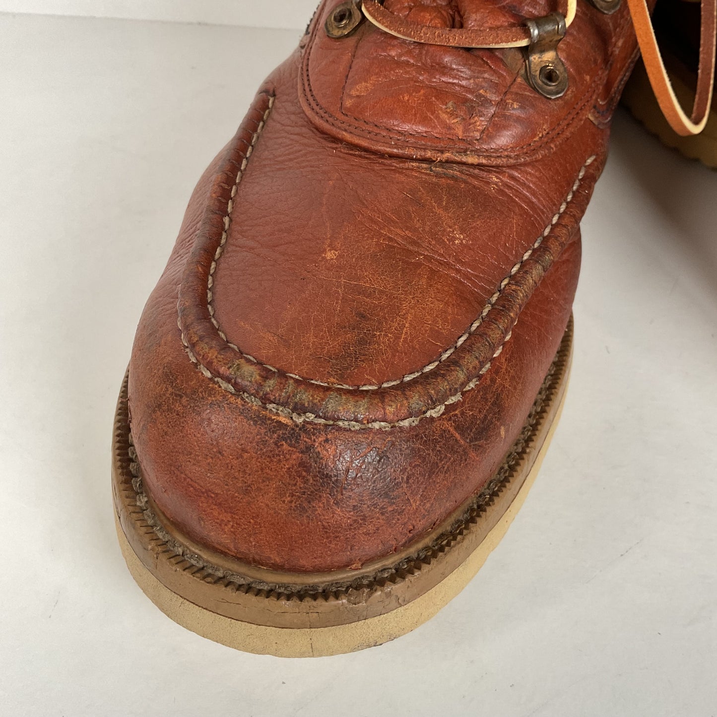 Vintage Montgomery Ward Powerhouse Boots | Moc Toe | Men’s 12 D