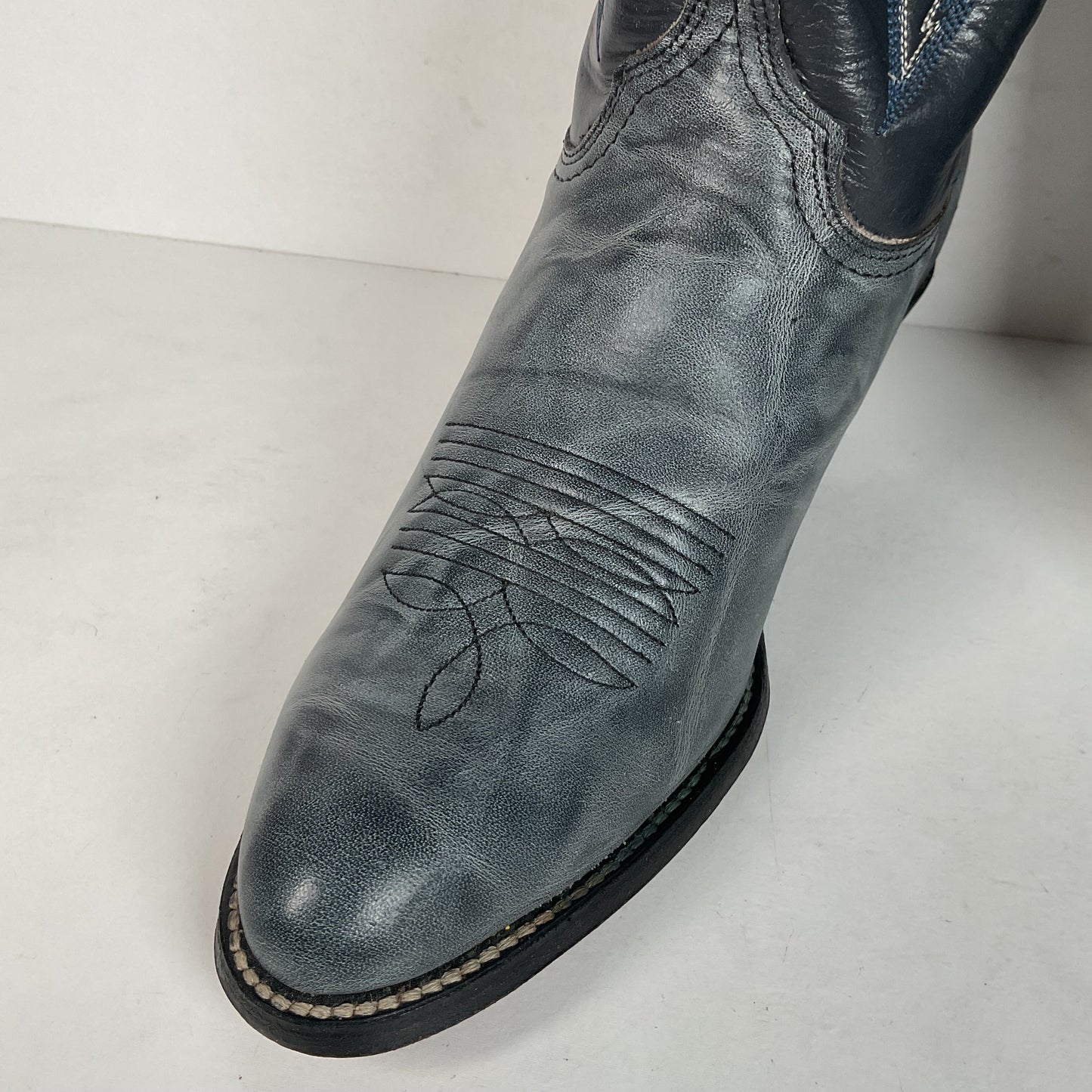 Vintage Abilene Cowgirl Boots | USA Made | Marbled Leather | Women’s 8 M