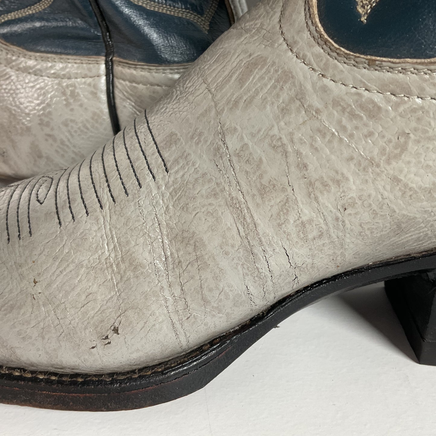 Vintage Tony Lama Antelope Cowboy Boots | Exotic | Gold Label | Men’s 8.5 D