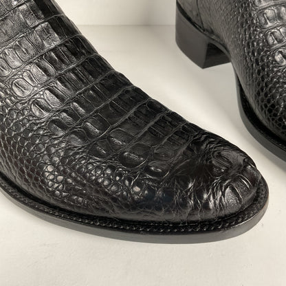 L.M. Easterling American Alligator Cowboy Boots | Hornback | Custom | Men’s 11