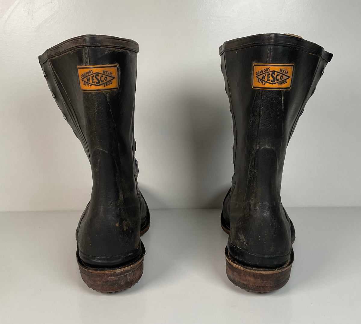 Vintage Wesco Timber Calk Boots | Leather Outsole | Men’s 11