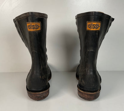Vintage Wesco Timber Calk Boots | Leather Outsole | Men’s 11