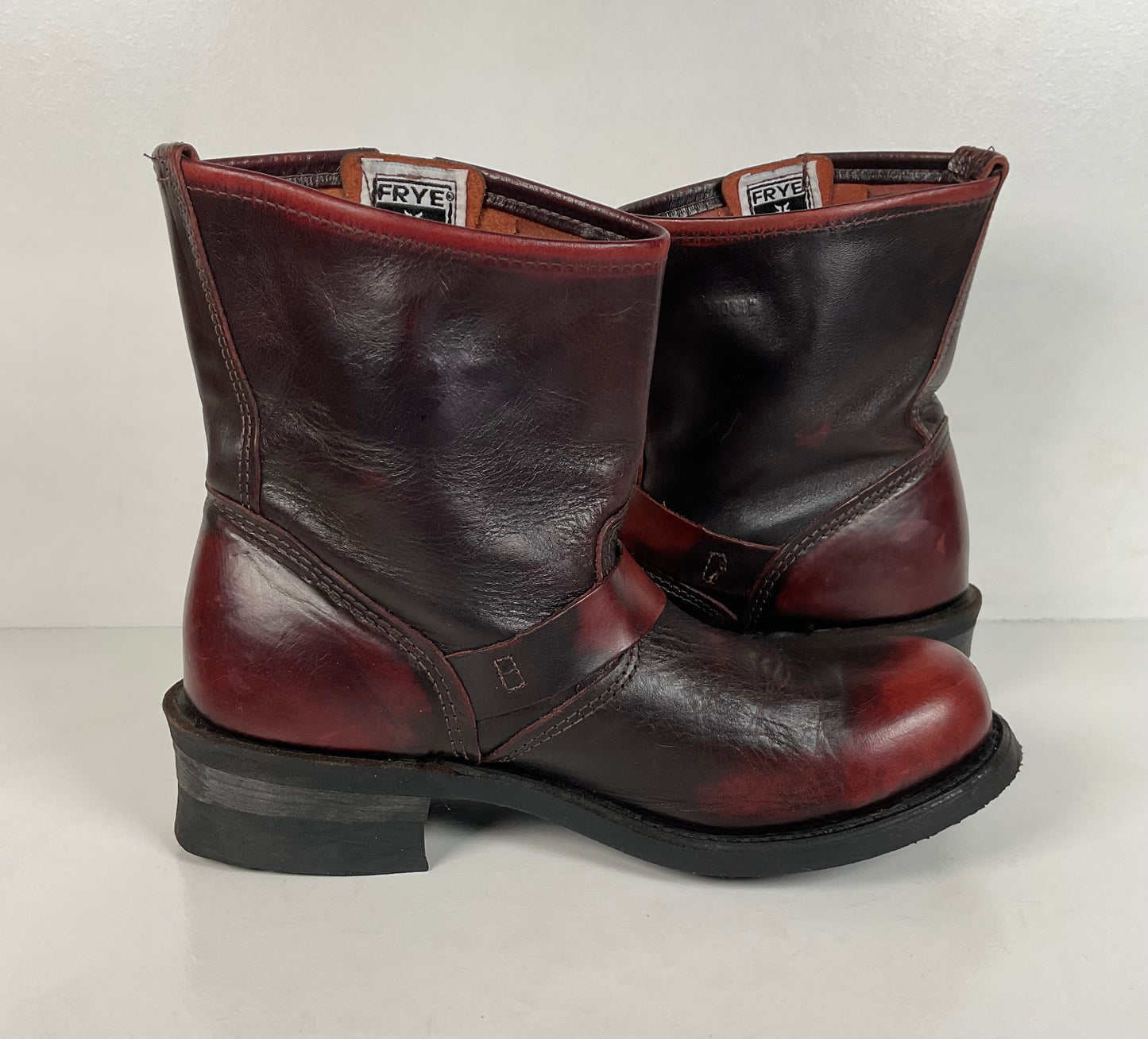 Frye 8r Whiskey Harness Boots | Retired Style | USA Made | Women’s 8.5 M
