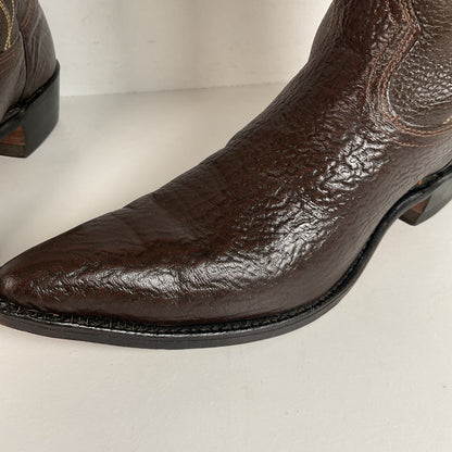Vintage Acme Cowboy Boots | 1960s | Brown | Narrow | Men’s 8 | Women’s 9