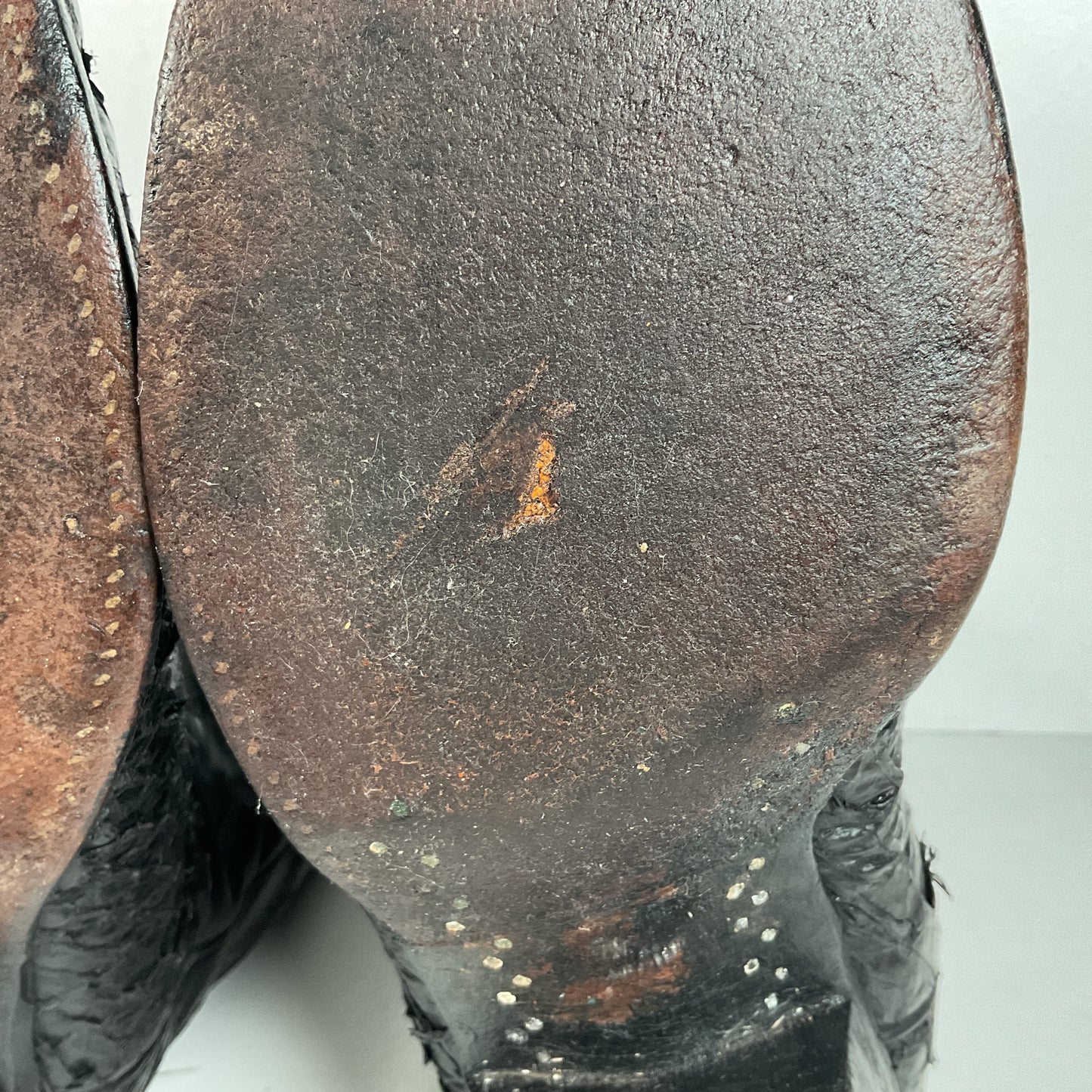 Vintage Olathe Sea Bass Cowboy Boots | Exotic | Distressed | Men’s 13 EE