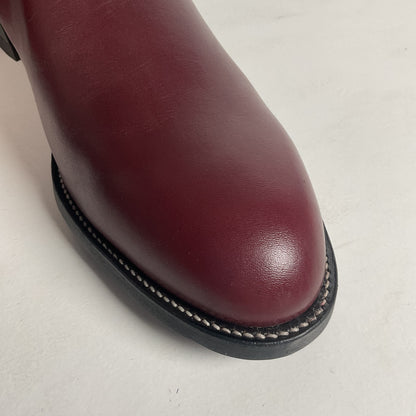 Justin Burgundy Calf Roper Boots 13 D USA Made