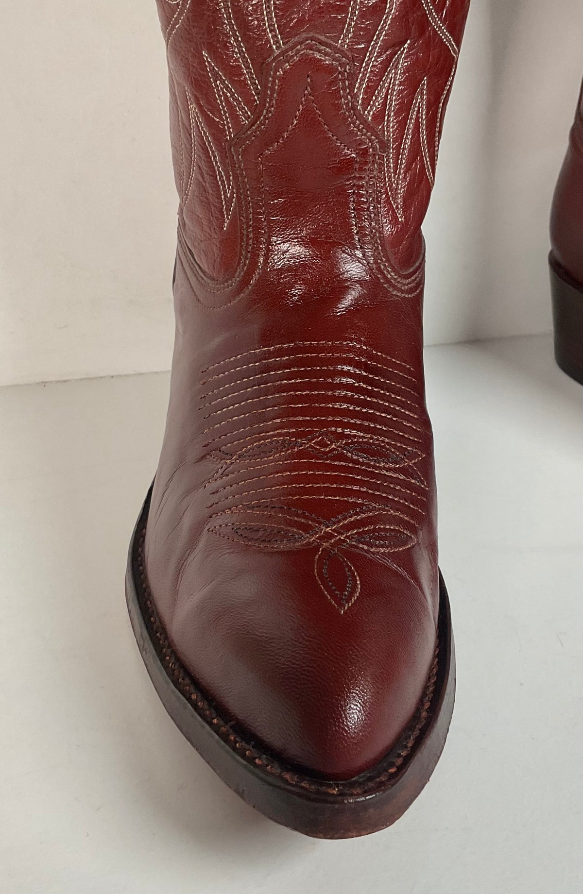 Vintage Dan Post Cowboy Boots | 1970s | Brown | Men’s 7 D