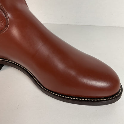 Justin Roper Boots | Brown Calfskin | USA Made | Men’s 8.5 E