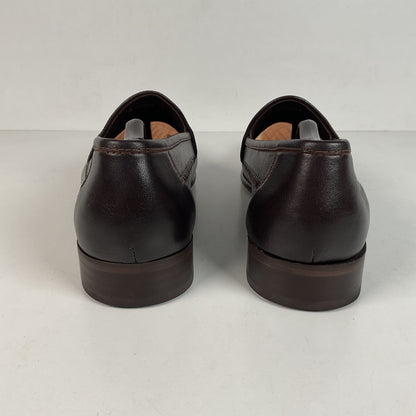David Eden Lizard Loafers | Dark Brown | Men’s 10.5