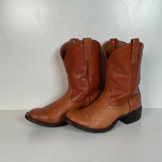 Mercedes Forth Worth Pee Wee Cowgirl Boots 8 Shorty Roper