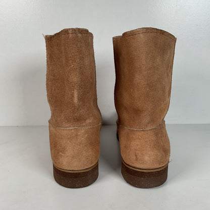 Vintage Sears Roebuck Wellington Boots | Rough Out Suede | Wearmaster | 8 D