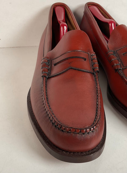 1970s Winthrop Moccasin Penny Loafer 11.5 A Handsewn Tomahawk