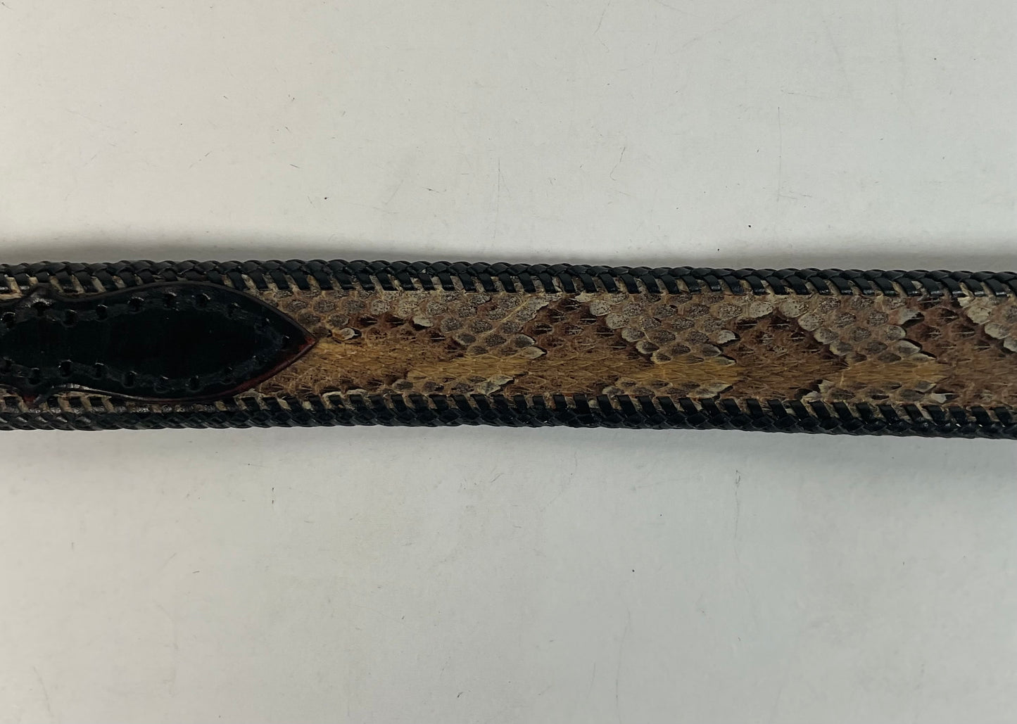 Custom Timber Rattlesnake Cowboy Belt |Canebrake | Braided | Snake Skin
