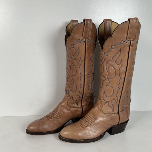 Vintage Tony Lama Gold Label Cowgirl Boots | USA Made | Men’s 5.5 | Women’s 6.5