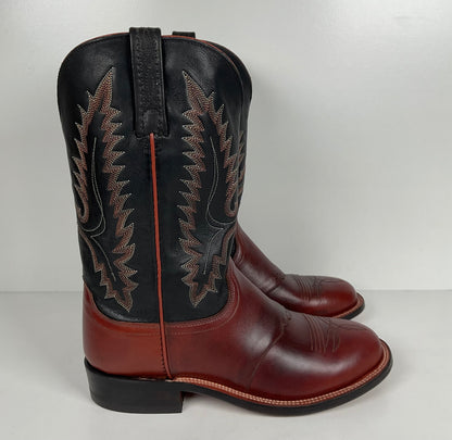 Lucchese 2000 Cowboy Boots | USA Made | Extra Wide | Men’s 8.5 EE