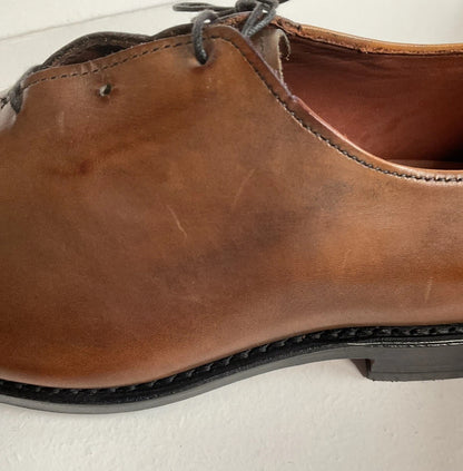 Allen Edmonds Bourbon Hanover Oxford Shoes 9.5 D Whole Cut