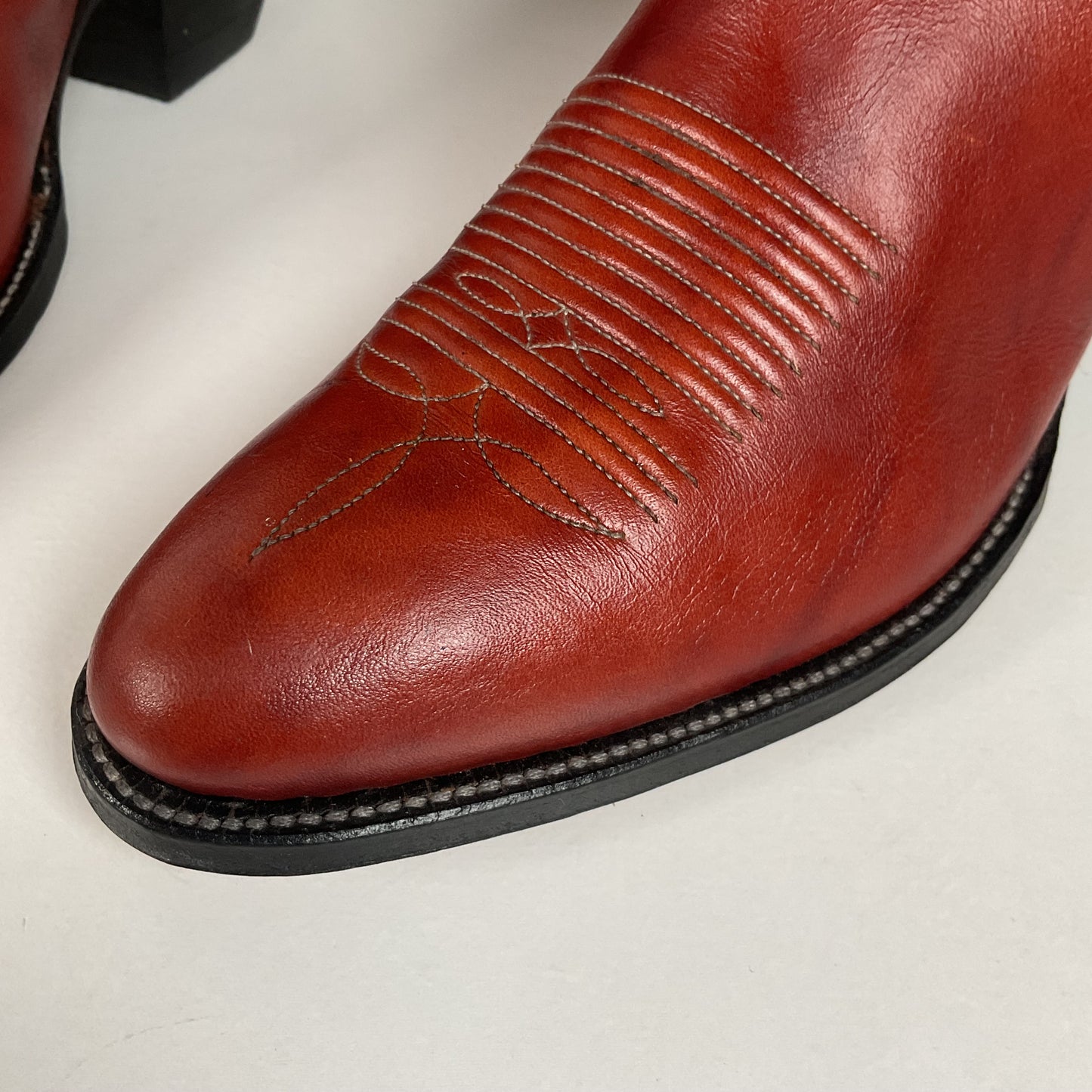 Vintage Tony Lama Chocolate Cow Cowboy Boots | Gold Label | Men’s 8 | Women’s 9