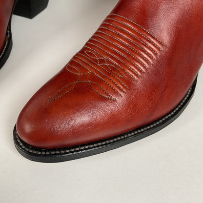 Vintage Tony Lama Chocolate Cow Cowboy Boots | Gold Label | Men’s 8 | Women’s 9