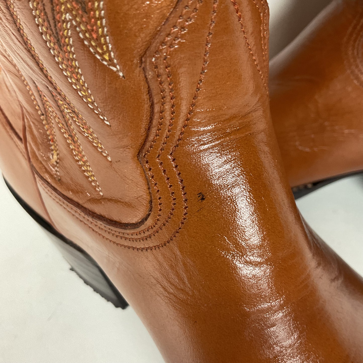 Vintage Nocona Lizard Wingtip Cowboy Boots | 1970s | Teju | Men’s 9 D