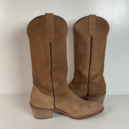 Vintage Frye American Classics Cowboy Boots | Rough Out | USA Made | Men’s 8.5 D