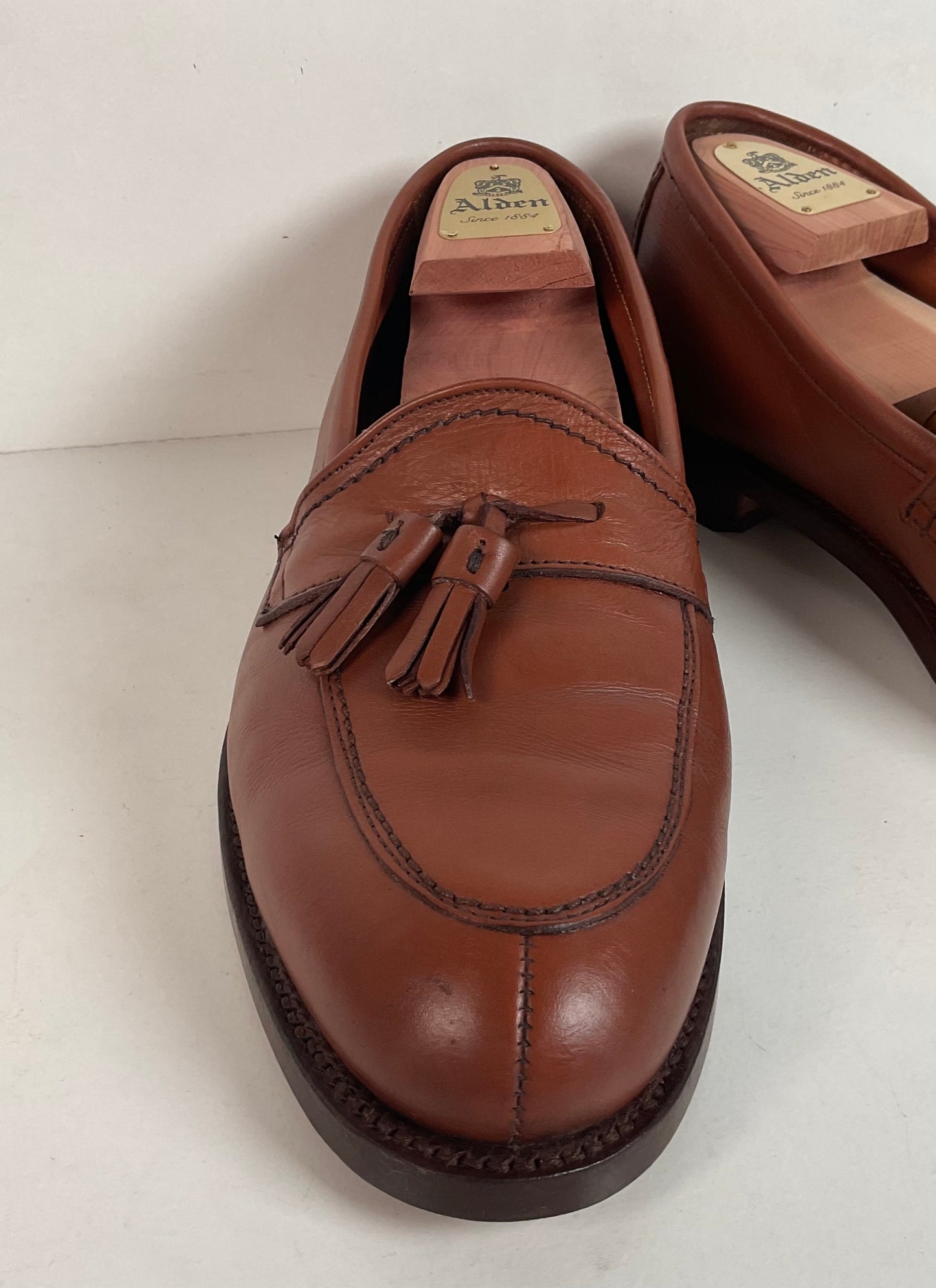 Alden Custom Bootmaker Edition Tassel Loafers | Split Toe | Men’s 10.5 D