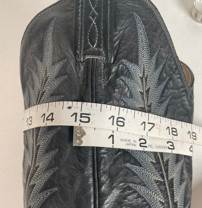 Vintage Tony Lama Elephant Cowboy Boots 10.5 EE Gold Label USA Made