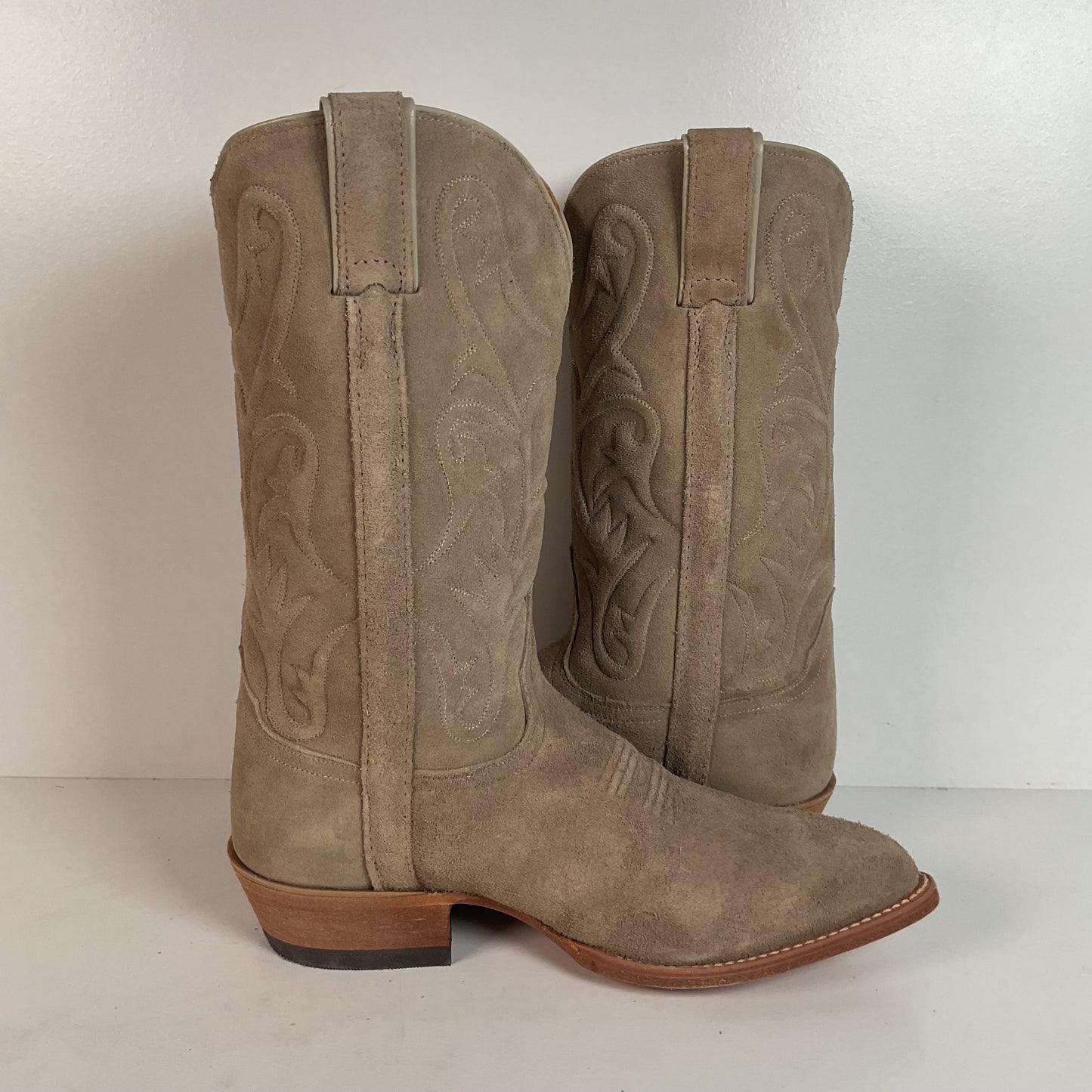 Frye Bruce Suede Cowboy Boots | Rough Out | Women’s 10