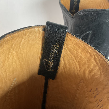 Vintage Wrangler Water Buffalo Cowboy Boots | 1960s-1970s | USA Made | 9.5 D