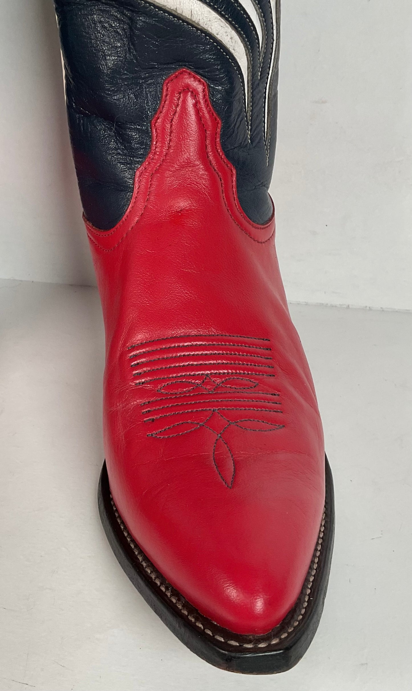 Tony Lama 4th of July Cowgirl Boots | Stars & Stripes | USA Made | Women’s 6.5 B