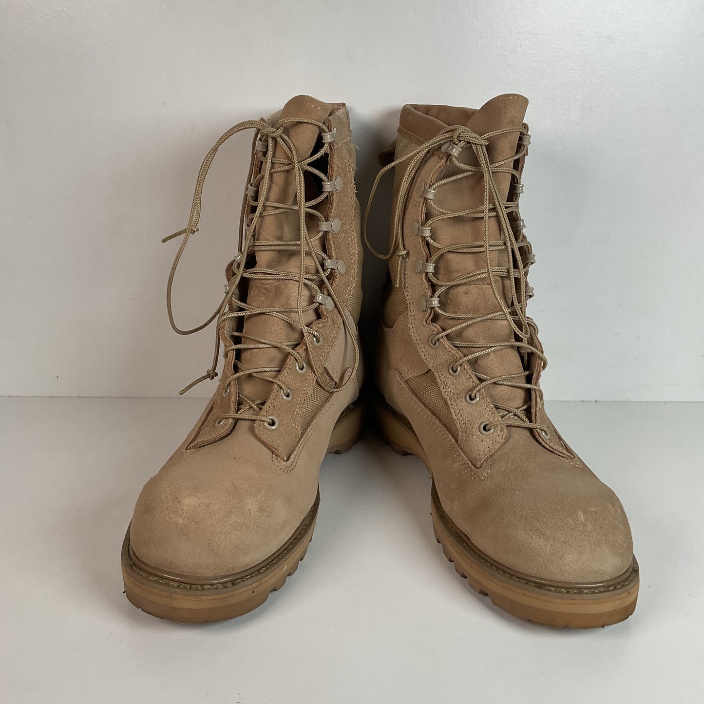 Bates Temperate Climate Combat Boots 11.5 R USA Made Desert Tan