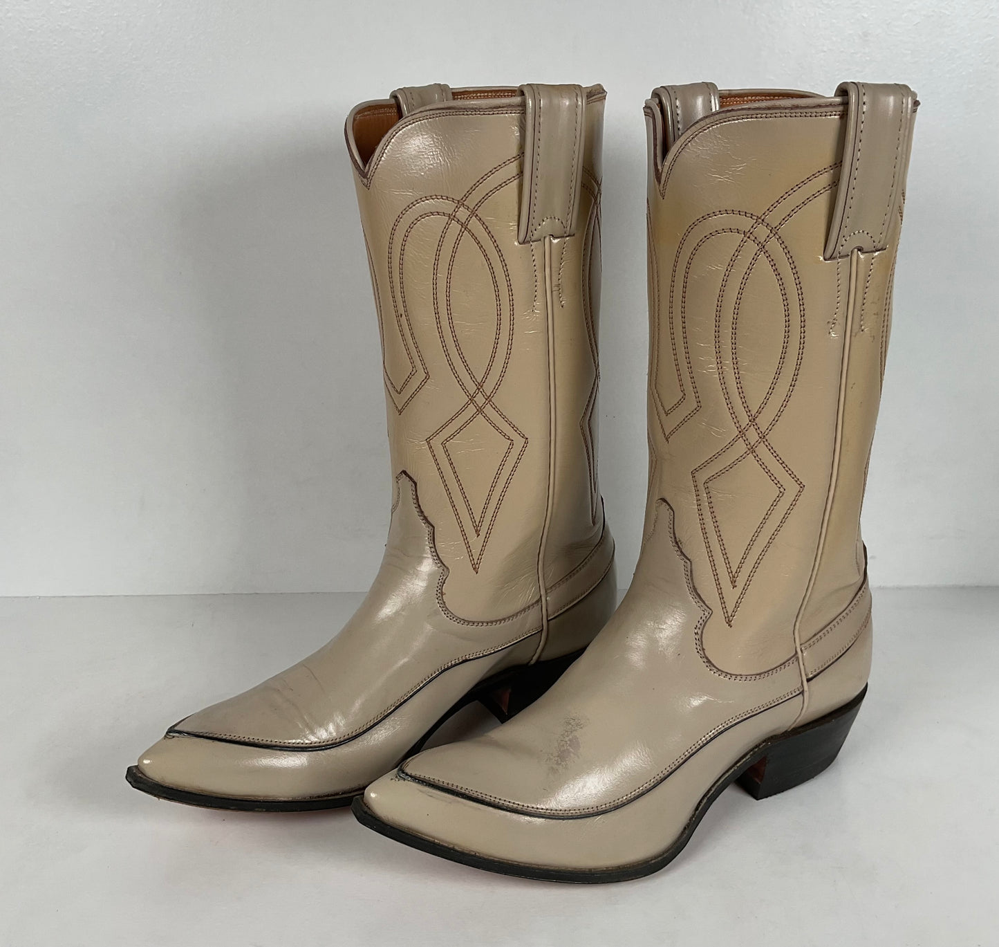 Vintage Justin Algonquin Cowgirl Boots | Old Fort Worth Label | Women’s 5 C
