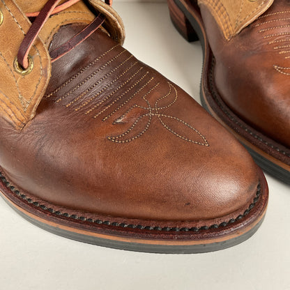 Vintage Chippewa Crazy Horse Packer Boots | USA Made | Men’s 9 D