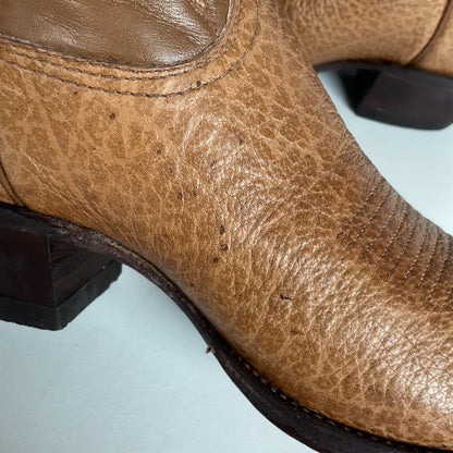 Vintage Tony Lama Cowboy Boots | Bullhide | Gold Label | USA Made | Men’s 9 D