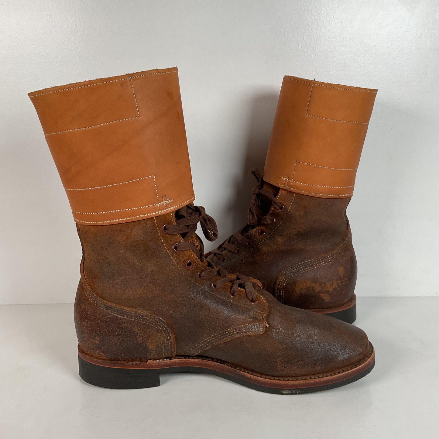 WWII Impressions’ Tanker Boots | Double Buckle | USA Made | World War II | 12 D
