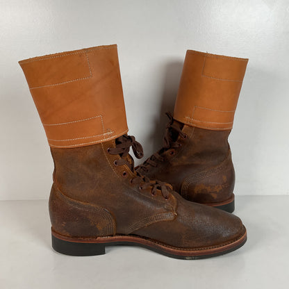 WWII Impressions’ Tanker Boots | Double Buckle | USA Made | World War II | 12 D