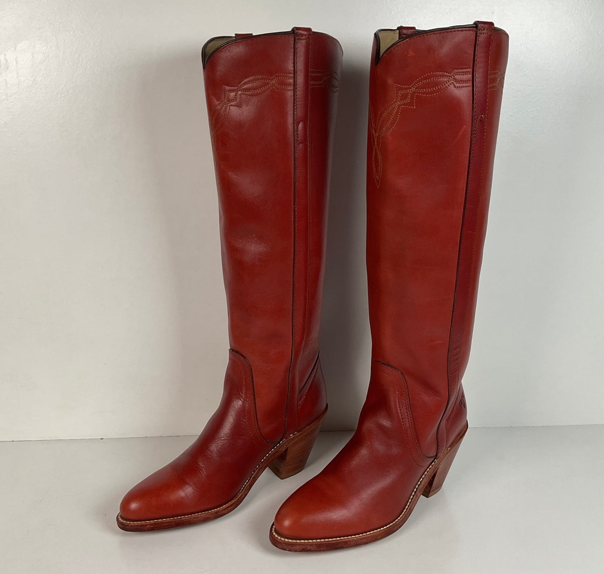 Vintage Frye Tall Mustang Boots | USA Made | Women’s 5 B