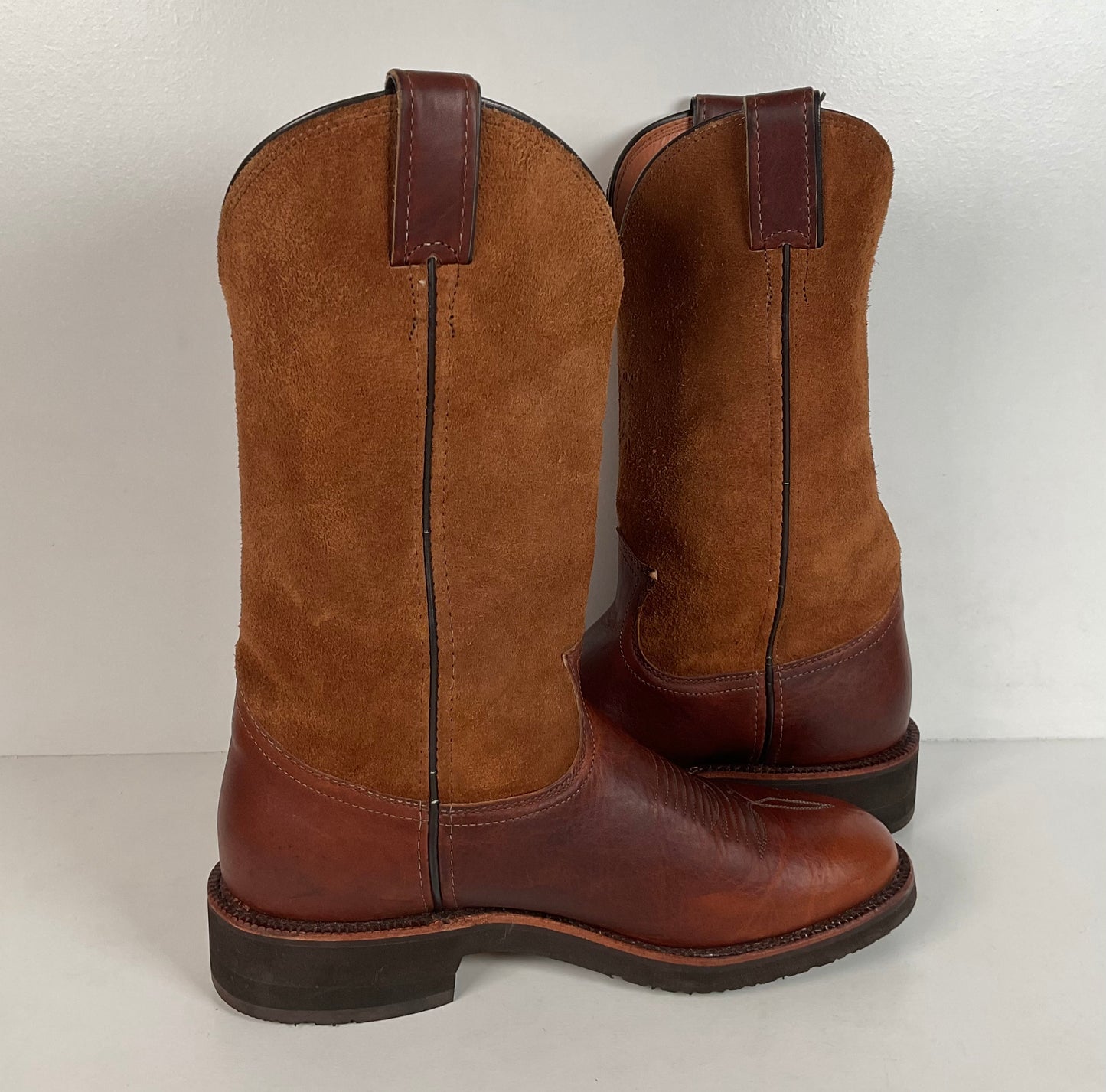 Chippewa Cowboy Boots | USA Made | Soft Toe | Men’s 9 D