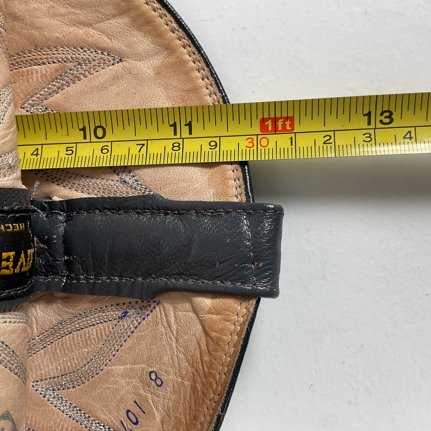 Vintage Exotic Cowboy Boots | Pre Ban | Grey | Wide | Men’s 10