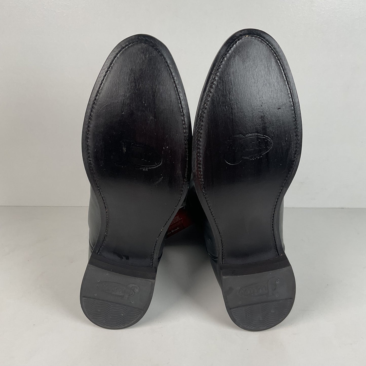 Justin Classic Roper Boots | Black | USA Made | Men’s 11.5 D