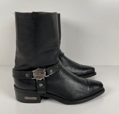 Vintage Harley Davidson Ankle Boots | Harness | USA Made | Men’s 8 D
