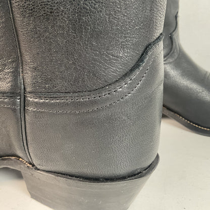 Vintage Justin European Elk Cowboy Boots | USA Made | 11 EE