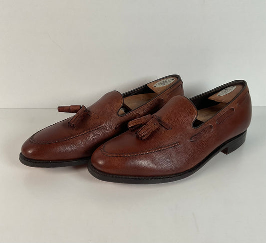Vintage Johnston Murphy Tassel Loafer | Crown Aristocraft | USA Made | 9.5 D