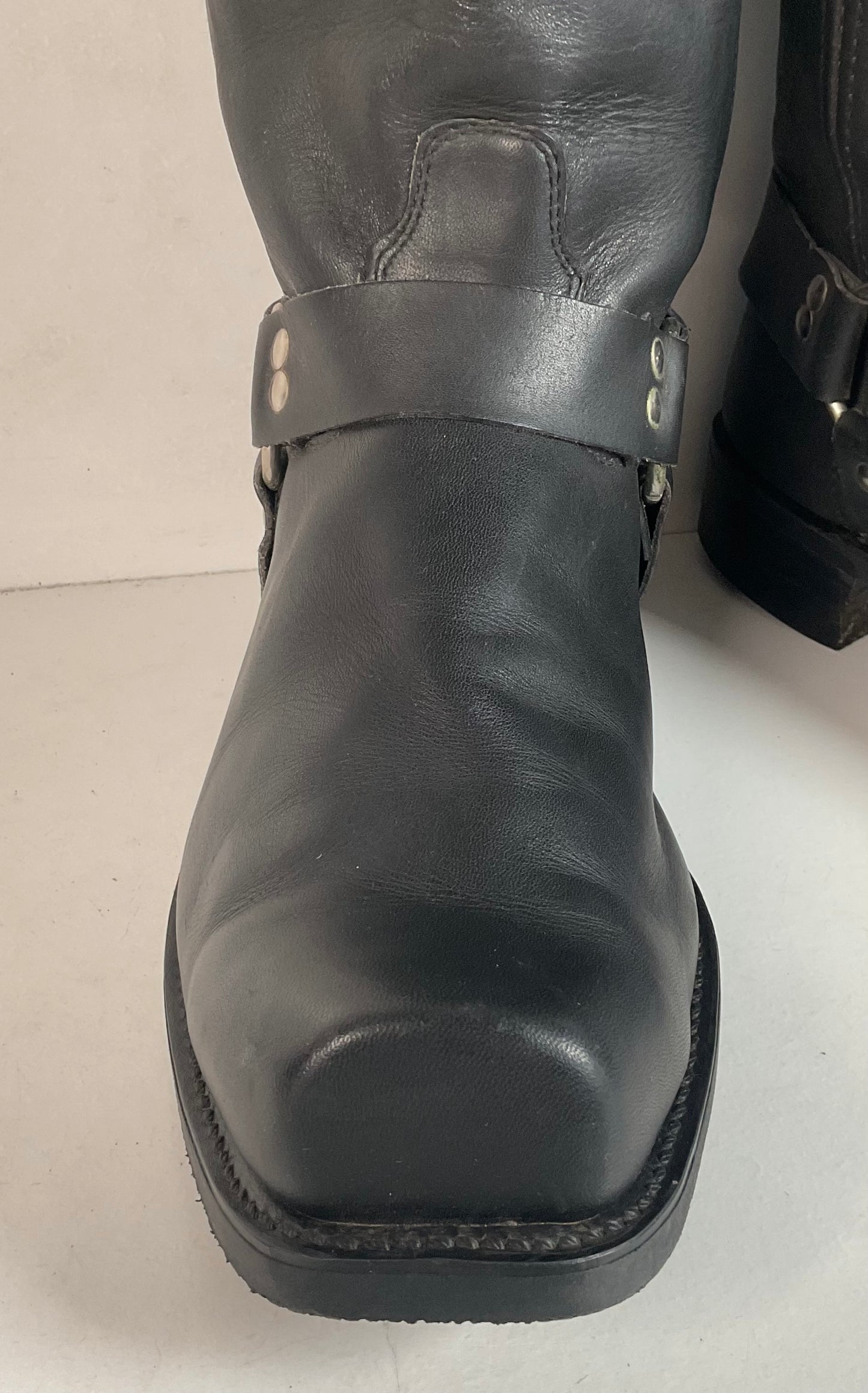 Vintage Soft Toe Harness Boots | Men’s 14 D