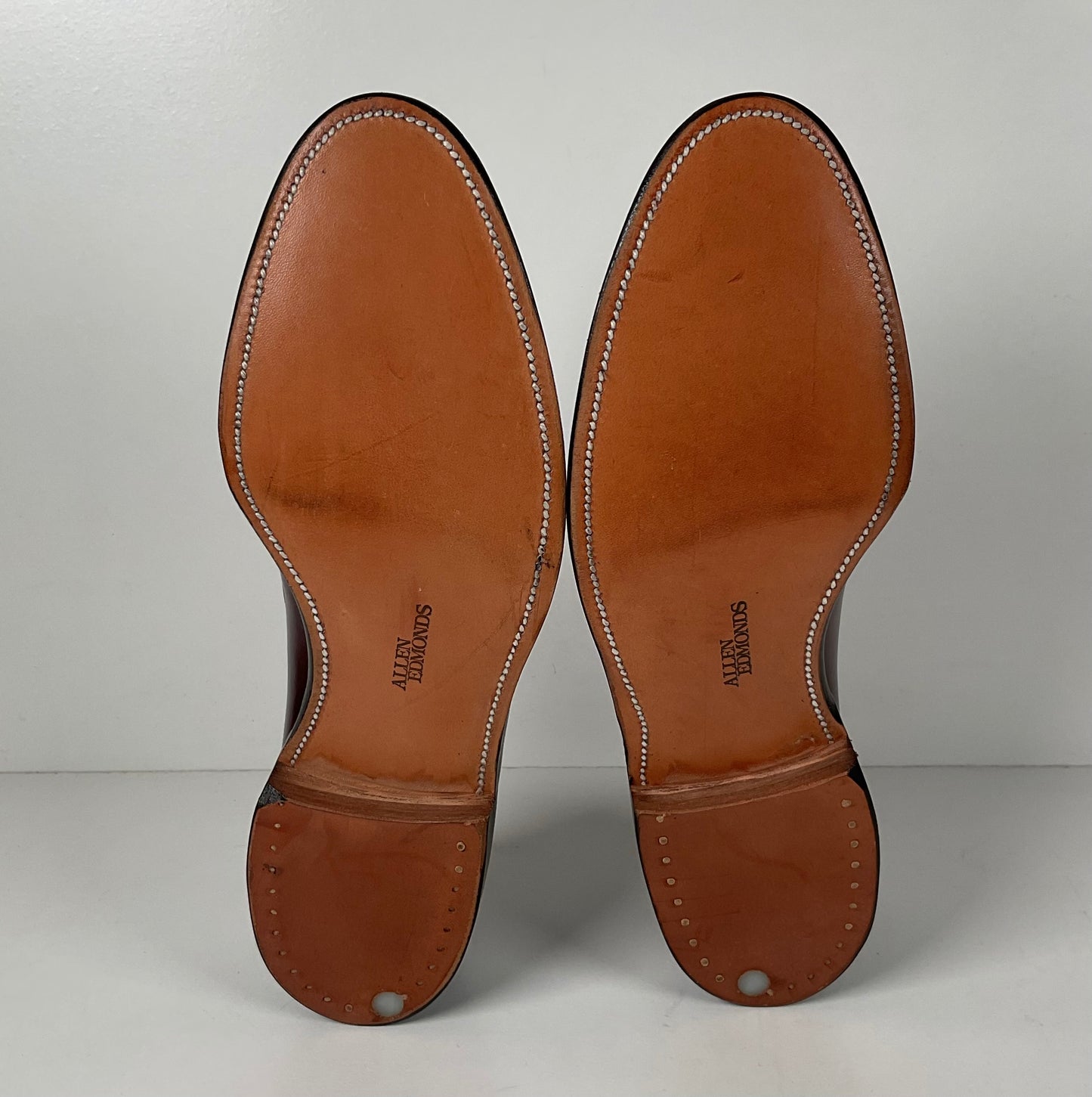 Vintage Allen Edmonds Saratoga Tassel Loafers | Burgundy Calf | Men’s 10 B