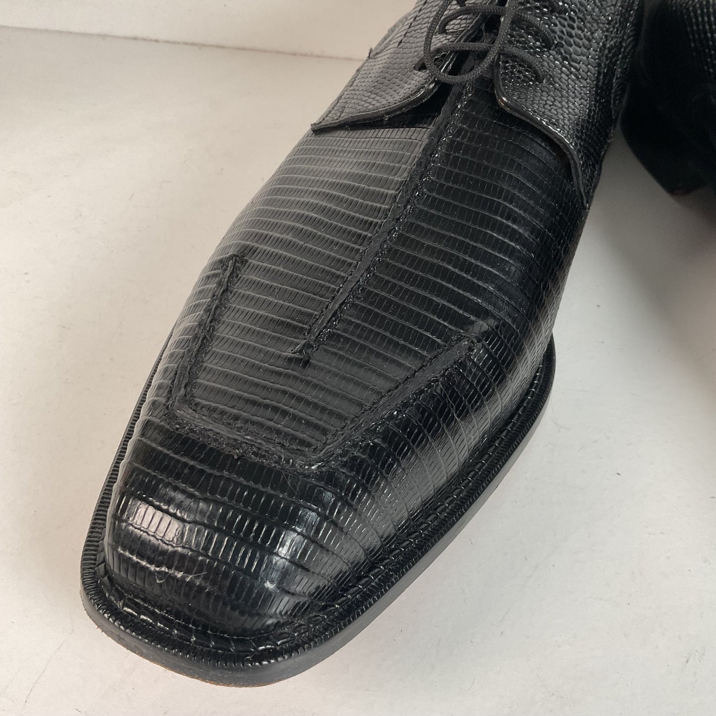 Belvedere Studio Handmade Derby Shoes | Teju Lizard | Men’s 15
