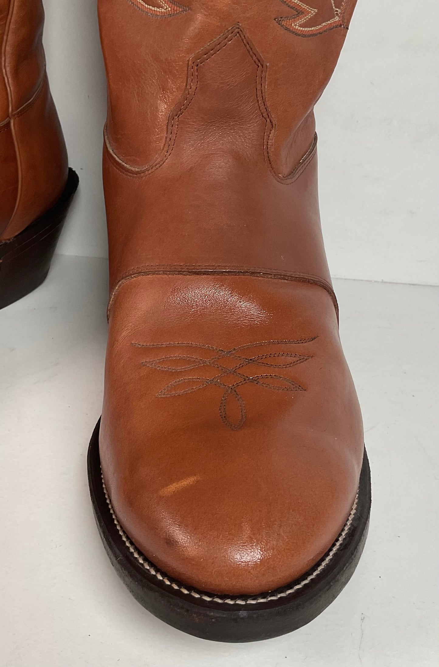 Nocona Tall Buckaroo Cowboy Boots 14.5 EE USA Made
