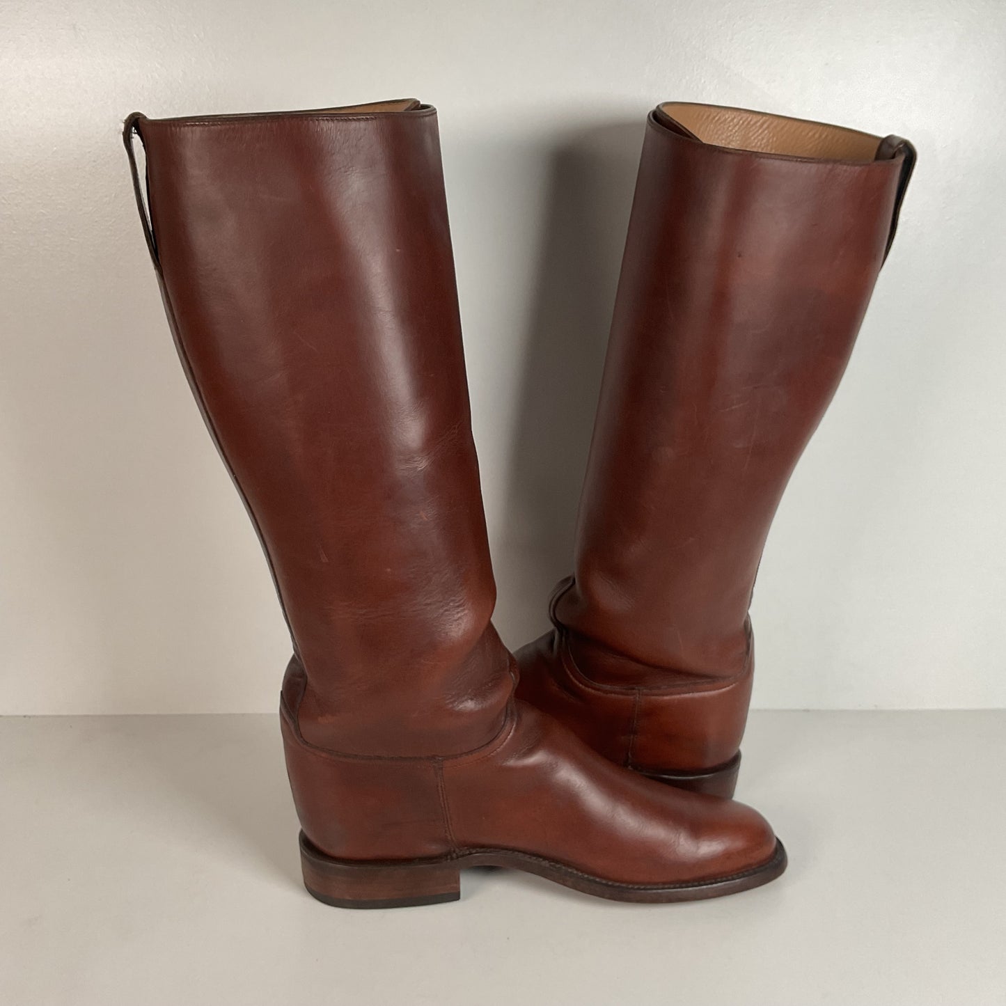 Lucchese Classics Handmade | Polo Riding Boots | Triple Buckle | Men’s 10 B