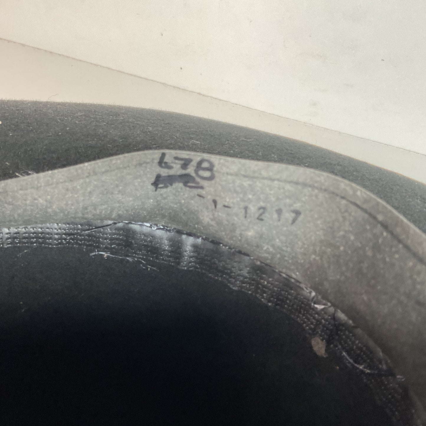 Vintage Stetson Cowboy Hat Black Felt XXX USA Made