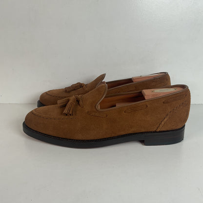 Polo Ralph Lauren Suede Tassel Loafers Men’s 9 D Goodyear Welted