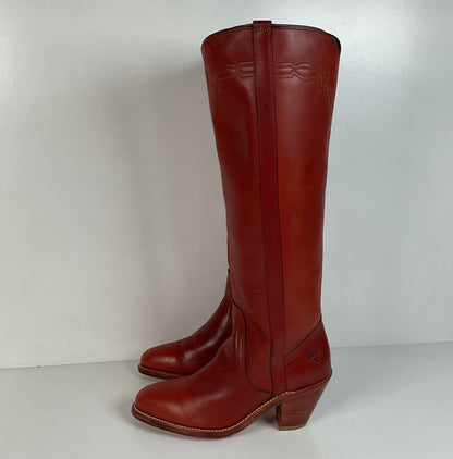 Vintage Frye Tall Mustang Boots | USA Made | Women’s 5 B